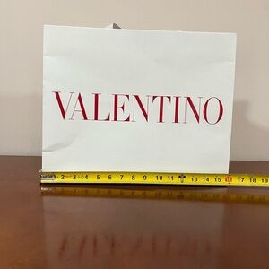 Authentic Valentino shopping bag